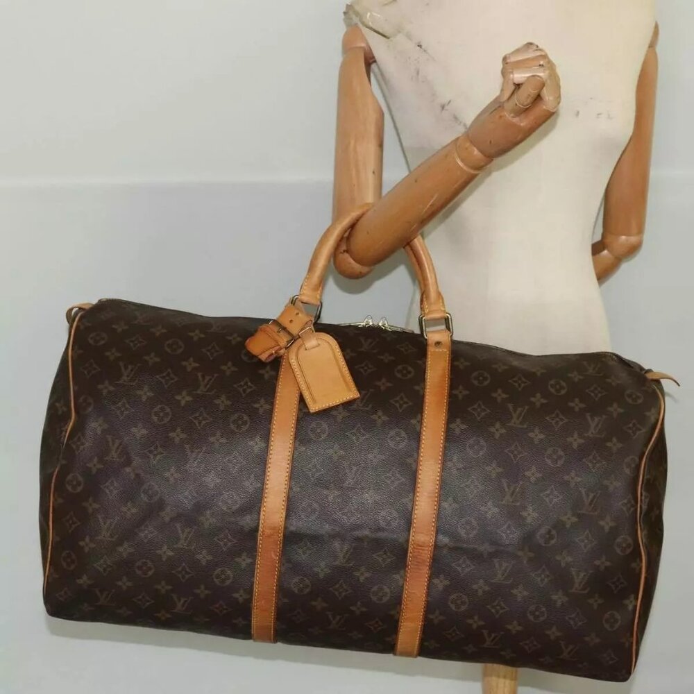 LOUIS VUITTON Monogram Keepall 60 Boston Bag - Picture 4 of 16